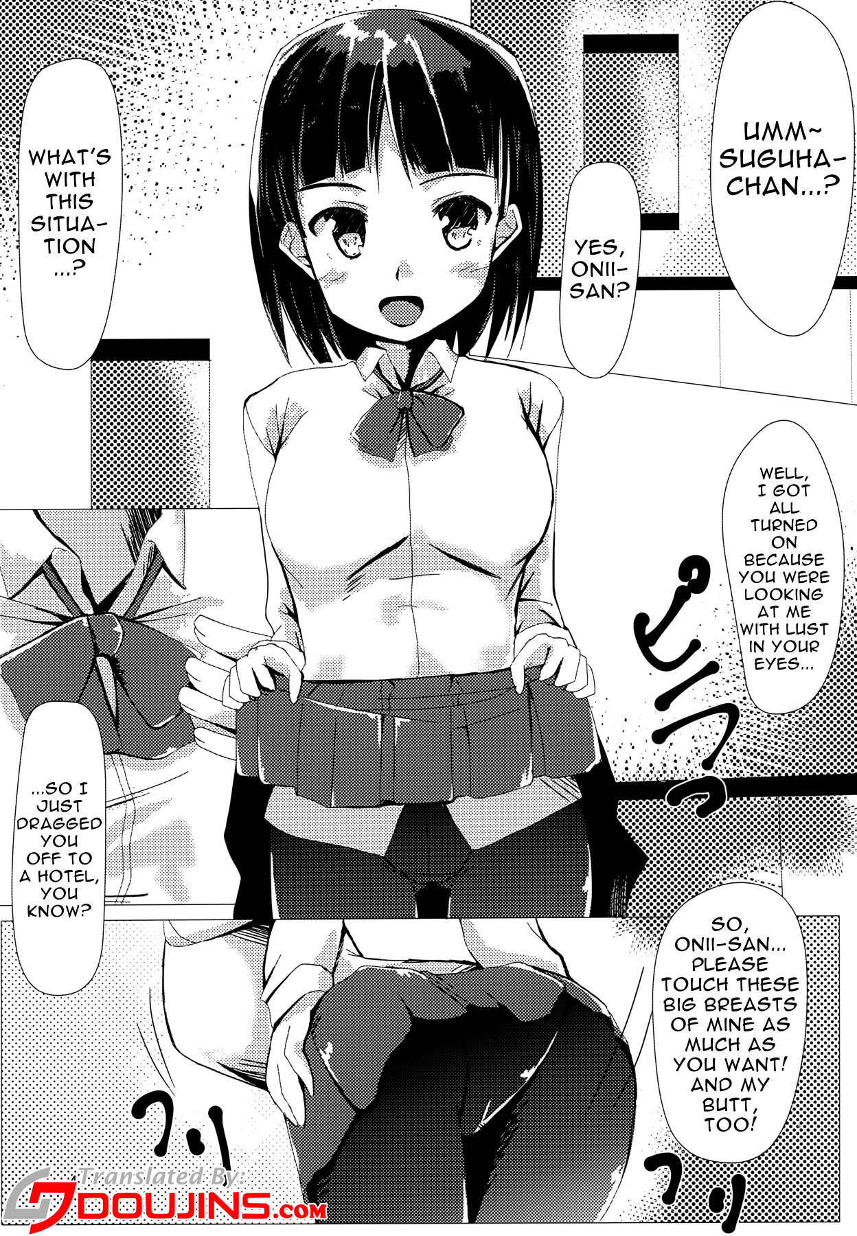 Hentai Manga Comic-I Tried Dating Suguha-Read-3